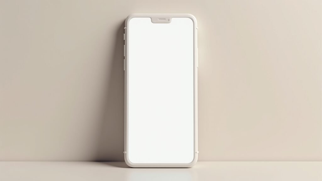 Ad-free phone screen