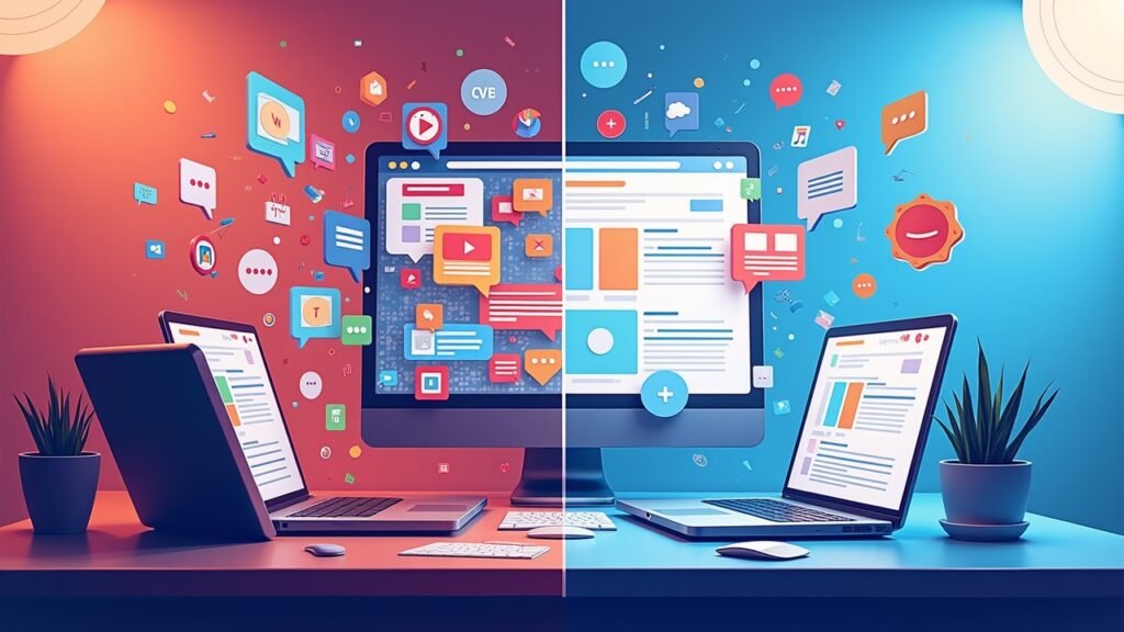 Before/after ad blocking