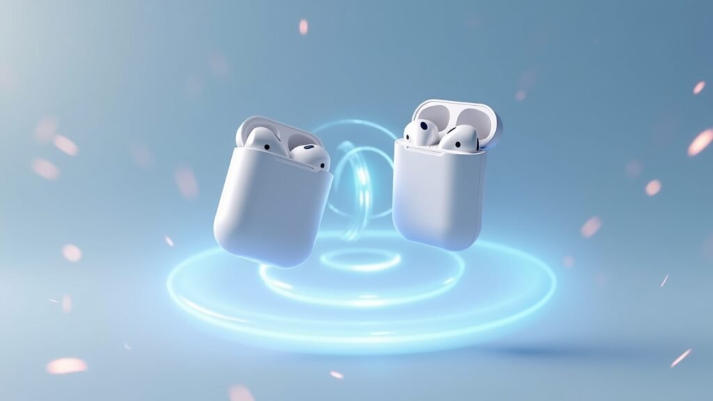 Connected AirPods visual