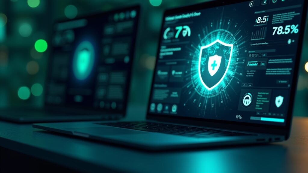 Antivirus scan running