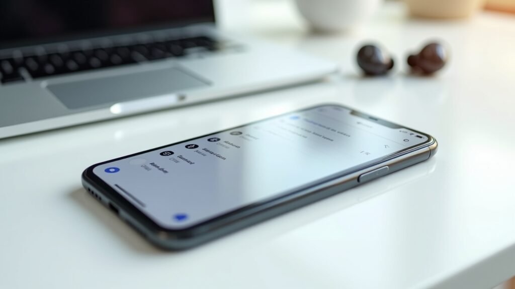 Bluetooth pairing screen