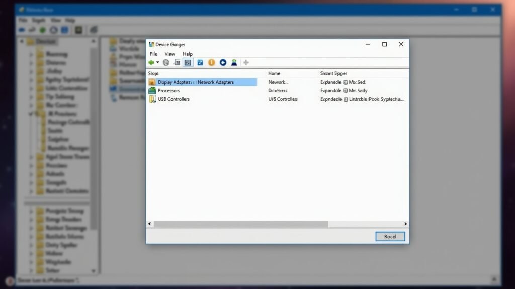 Device Manager window