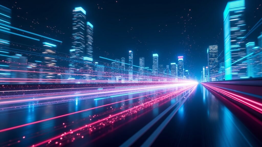 Faster internet visual