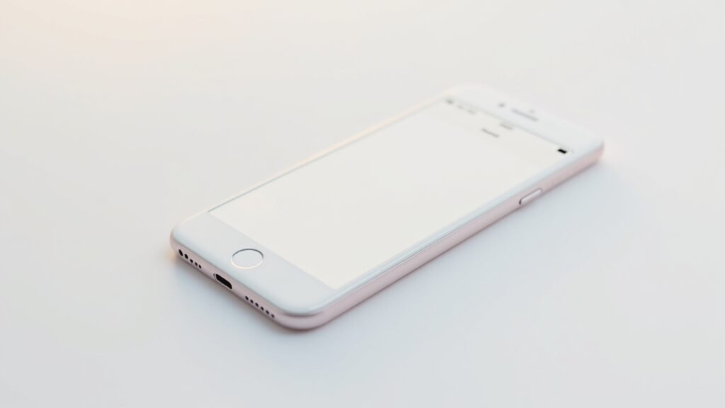 Phone settings screen