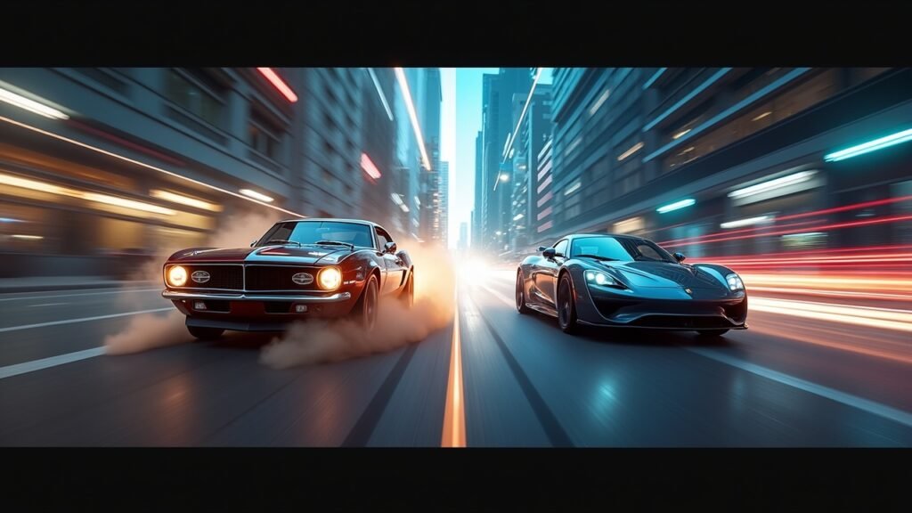 Before/after speed comparison