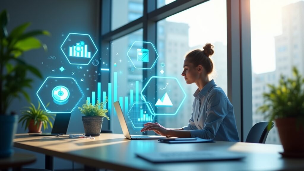 Productivity boost visual