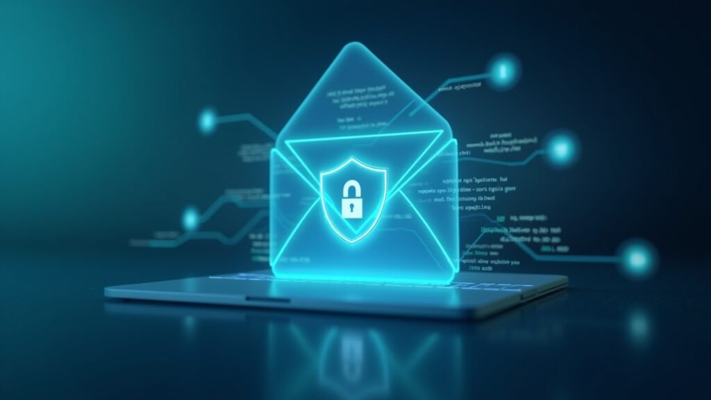 Secure email visual