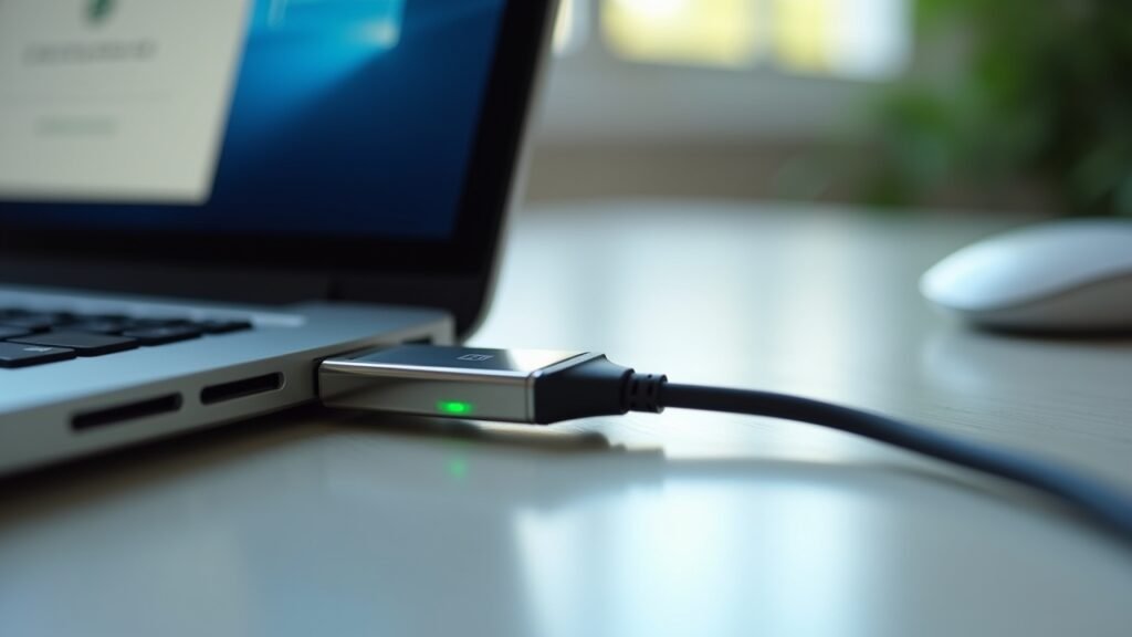 USB working properly