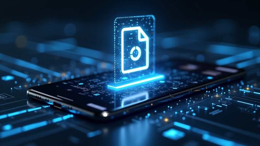 Downloaded video file