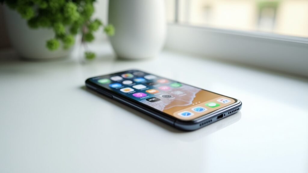 iPhone booted normally