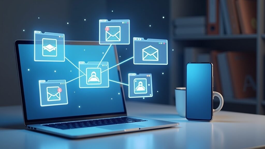 Multiple email accounts