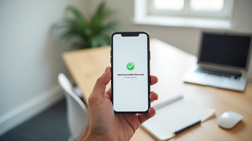 Successfully removed app