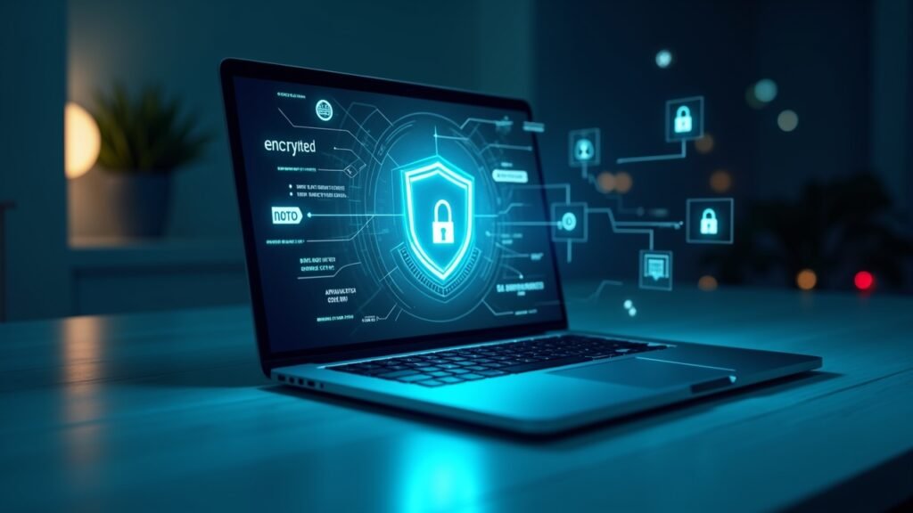 Secure browsing visual