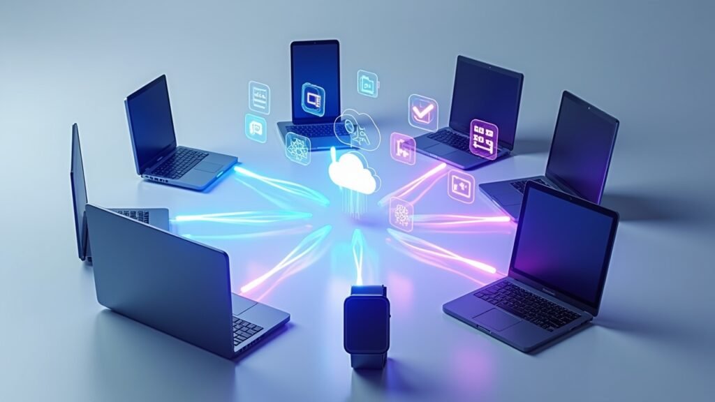 Multiple device sync