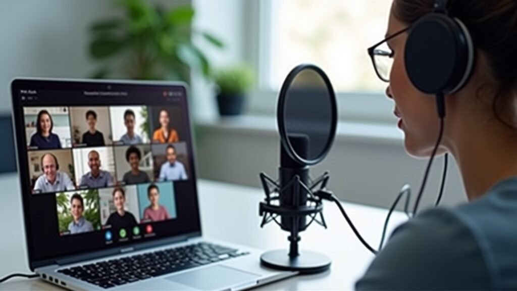 Audio working in Zoom