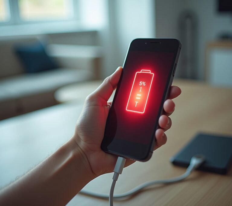 iPhone battery settings