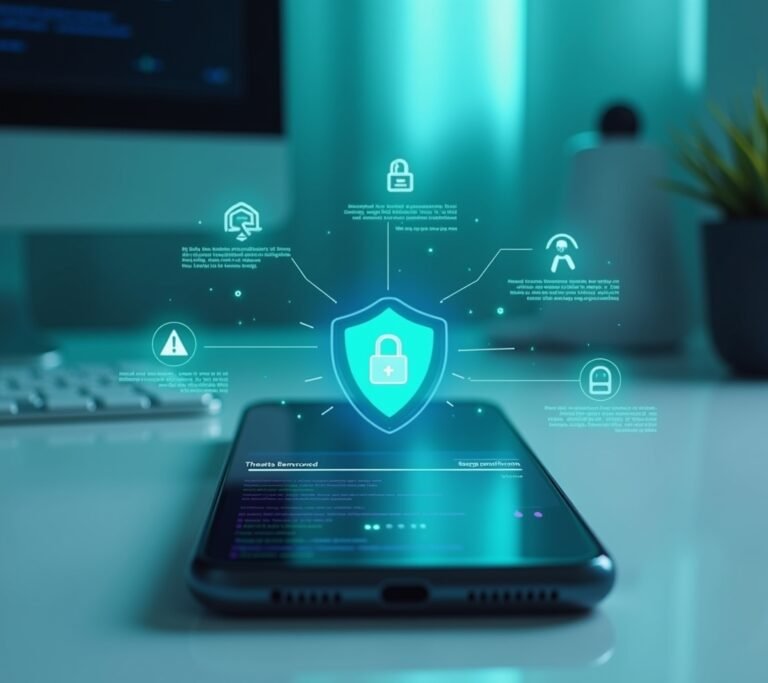 Malware warning on phone