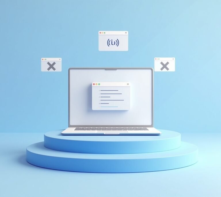Windows notifications panel