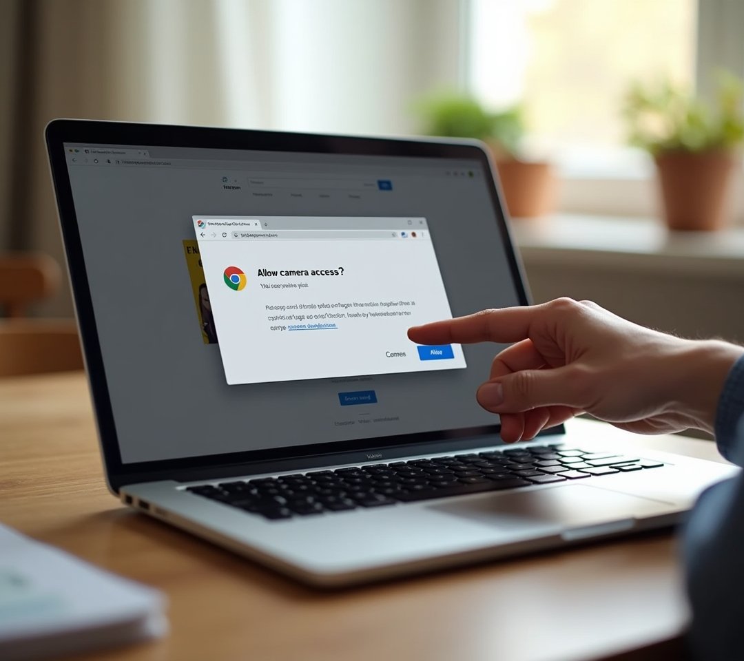 Chrome permissions panel