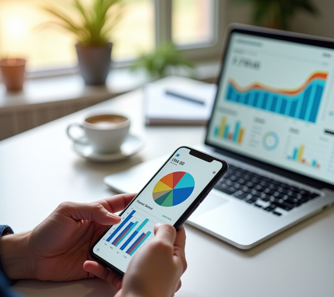 Budgeting app dashboard